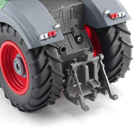 TR02 - Radiostyrd Traktor - 1:28 Traktor, Skopa o tippflak - RTR