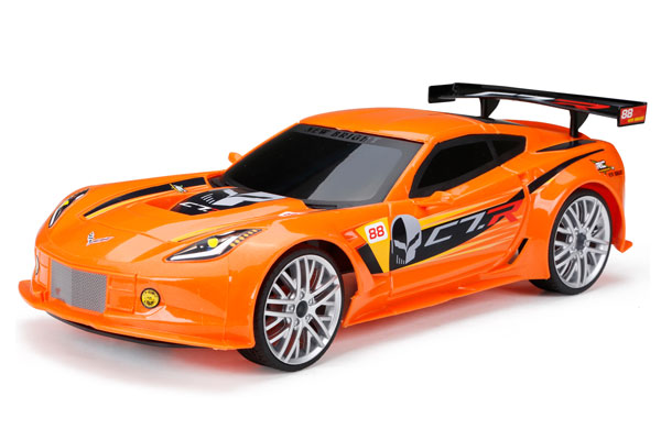 Thumbnail 734 f�r Radiostyrd Bil - 1:12 - RC Chargers Corvette - 2,4Ghz - RTR