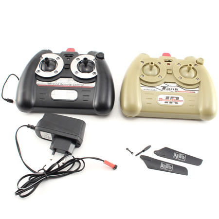 Thumbnail 734 f�r Demo - RC Combat set - Combat set - Tank n chopper - RTR