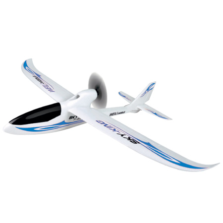 Nybrjar Flygplan - Sky King 2,4Ghz - Bl - 3ch - EPO -  RTF