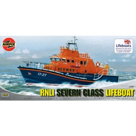 RC Radiostyrt RNLI Servern Class Lifeboat - 1:72 - Airfix