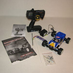 Radiostyrda bilar - 1:18 - Sacker sport 4wd - 2,4Ghz - RTR