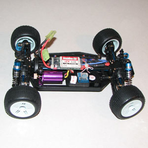 Demo z - Radiostyrda bilar - 1:18 - Sacker sport BL 4wd - Borstlöst paket - 2,4Ghz - RTR