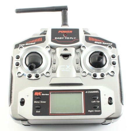 RC Radiostyrt Sändare - 2,4Ghz - 4ch - LCD - CX