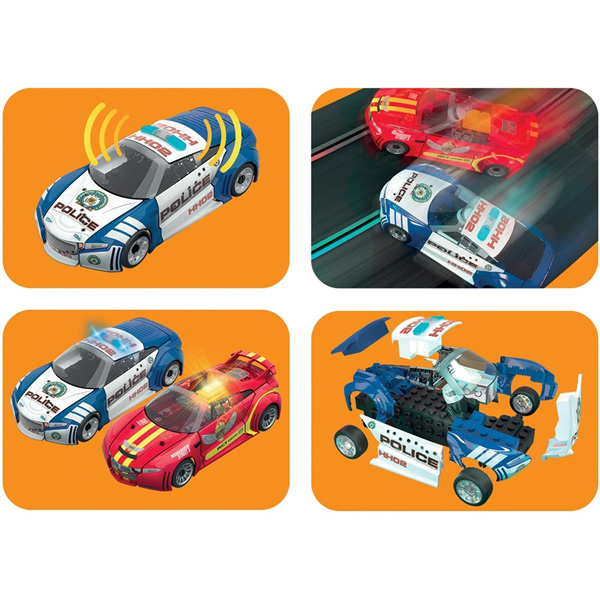 Scalextric bilbana - Cops N Robbers - Quickbuild - 1:32 - Inkl. Bilar