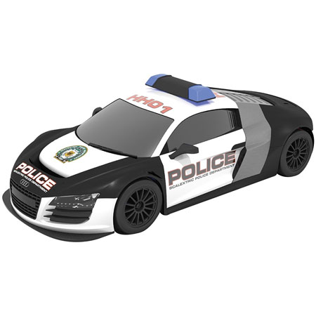 Scalextric bilbana - Digital Law Enforcer - 1:32 - Inkl. 3 Bilar