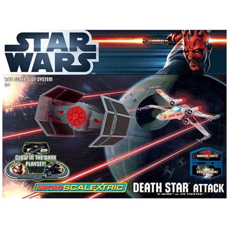 Thumbnail 711 f�r Scalextric bilbana - START Star Wars - Death Star Attack - 1:64
