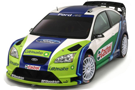 Bild p� Radiostyrda bilar - 1:16 - Silverlit Ford Focus WRC, inkl Lyse - RTR