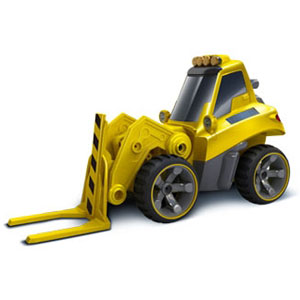 Thumbnail 734 f�r Radiostyrda arbetsfordon - Silverlit IR Bulldozer - RTR