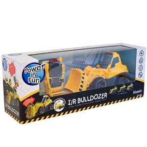 Thumbnail 734 f�r Radiostyrda arbetsfordon - Silverlit IR Bulldozer - RTR