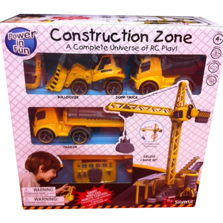 Bild p� Radiostyrda arbetsfordon - Silverlit I/R Mega Set Construct - RTR