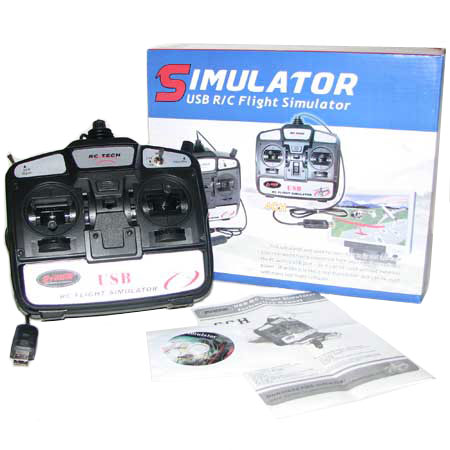 USB Simulator radio - 6 Kanals - DY - RTF