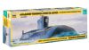 Byggmodell ubåt - Borey-Class Russian Nuclear Submarine - 1:350