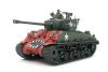 Byggmodell stridsvagn - U.S. M4A3E8 Sherman Easy Eight - 1:35