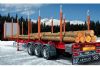 Byggmodell lastbilssläp - TIMBER TRAILER - 1:24 - IT