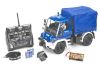 RC lastbil - THW Unimog U300 Blue 2,4GHz - 1:12 - Carsson
