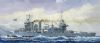 Byggmodell krigsfartyg - USS Minneapolis CA-36 1942 - 1:700 - Tr