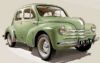 Byggmodell bil - Renault 4 CV - 1:24 - He