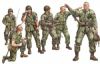 Byggmodell gubbe - U.S Paratroops D-Day - 1:35 - IT