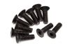 Flat Head Screw M3X10Mm(Hex Socket/10Pcs)