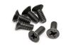 Flat Head Screw M3 X 8Mm (6 Pcs)