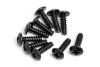 Round Head Self-Tapping Screw M3x10mm 10Pcs - All Strada