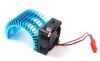 Heat sink w/ fan for engine class 540-550 (blue) N10026