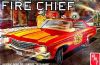Byggmodell bil -  1970 Chevy Impala Fire Chief - 1:25 - AMT