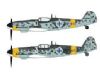 Byggmodell flygplan -  Messerschmitt Bf-109G-6  - 1:72 - Hasegawa