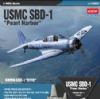 Byggmodell flygplan - USMC SBD-1 Pearl HarboR - 1:48 - Academy