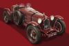 Byggmodell bil - Alfa Romeo 8C 2300 Roadster 100th - 1:12 - Italieri