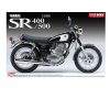 Byggmodell motorcykel - Yamaha SR400/500 96 - 1:12 - Aoshima