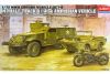 Byggmodell stridsfordon - M3 U.S. Halftrack - 1:72 - Academy