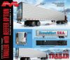 Byggmodell - 53 ft. Trailer w/Reefer Options - 1:25 - MoebiusModels