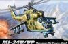 Byggmodell helikopter - Mi-24V/Vp Hind E - 1:72 - Academy