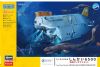 Byggmodell ubåt - Manned Research Submersible - 1:72 - Hasegawa