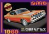 Byggmodell bil - 1969 Ford Torino Cobra Fastback 1:25 AMT