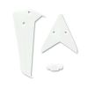Tail decoration white - S5-02A