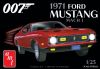 Byggmodell bil - JAMES BOND 1971 Ford Mustang Mach I - 1:25 - AMT