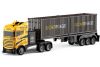 Lastbil Container - 2,4Ghz - Gul - 1:16 - RTR