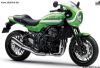 Motorcykel - Kawasaki Z900RS Cafe Vintage - DIE CAST - 1:12 - Aoshima