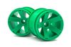 Quantum XT Wheel (Green/2pcs)