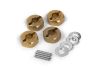 Aluminum 12mm Wheel Hex Hub Set (4pcs)