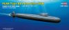 Byggmodell ubåt - PLAN Type 091 Han Class SSN - 1:350 - HobbyBoss