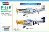 Byggmodell flygplan - P-51D Mustang - Yellow Nose - 1:48 - HobbyBoss