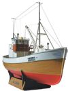 Träbyggmodell båt - Follabuen Nordic Fishing Boat 75cm - 1:25 - MT