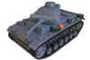 Radiostyrd stridsvagn - 1:16 - Panzerkampfwagen III - 2,4Ghz - BB+IR - RTR