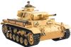 Radiostyrd stridsvagn - 1:16 - Tauch Panzer Tank III - 2,4Ghz - BB+IR - RTR