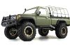 Rc bil - 1:8 - AMROCK RCX8PS Crawler Pick-Up 4wd - Militärgrön - 2,4Ghz - RTR