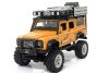 Radiostyrd bil - 1:28 - D90X28 Metall 4WD Orange - 2,4ghz - RTR